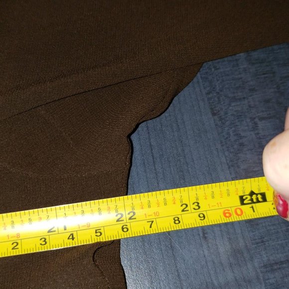 brown sheer mesh coverup with hoodie - Picture 6 of 6